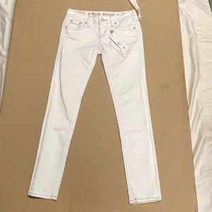 Rock Revival 26” White Skinny Jeans New with tags